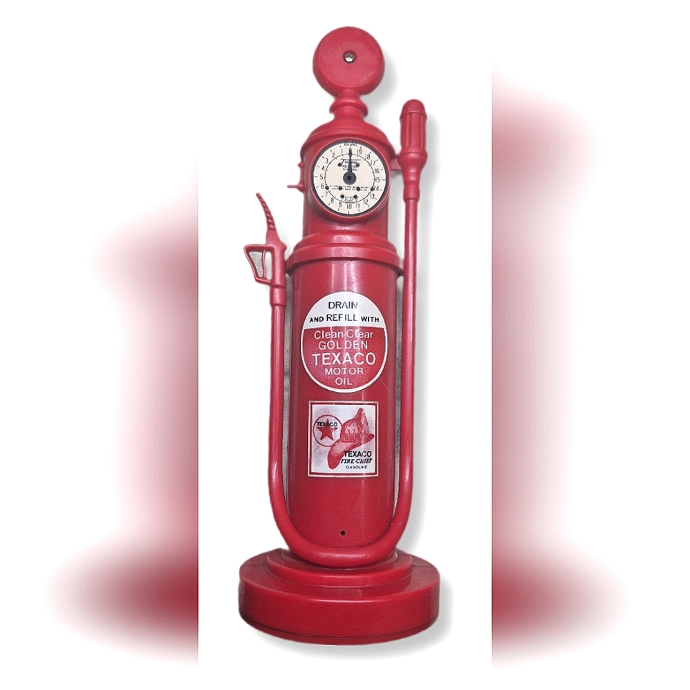 Vintage Red Texaco Gas & Oil Pump Replica Novelty Landline Telephone